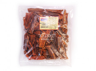 САМУРАЙ ТЕРИЯКИ (паутинка из дикого лосося) 100 гр: Янтарная рыбка с перцем