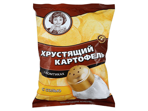 Картофельные чипсы "Девочка" 160 гр. в Бронницах