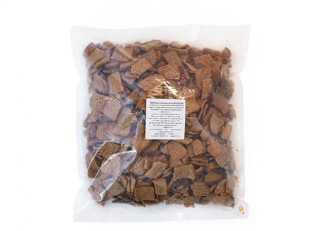 Снапсы с солью: Гренки черные со вкусом красной икры