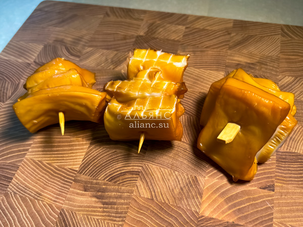 Шашлычок из кальмара х/к в Бронницах