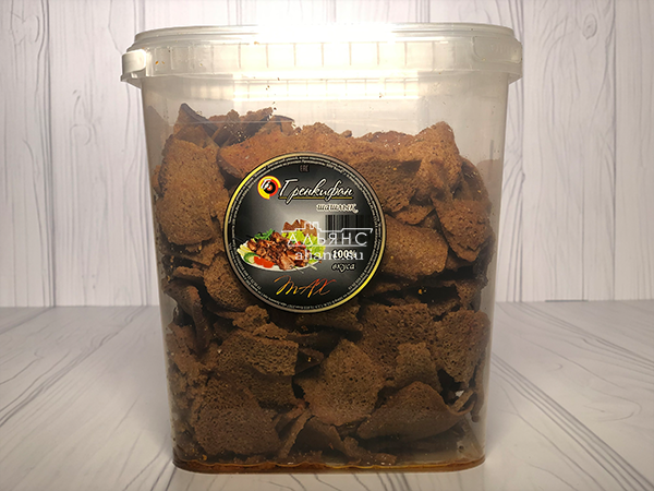 Ржаные гренки со вкусом шашлыка в Бронницах