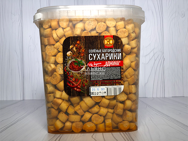 Сухарики с аджикой в Бронницах