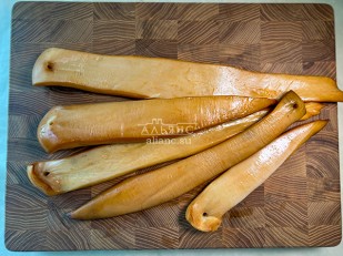 Кнуты Брусничные (500 гр.): Кальмар палочки х/к