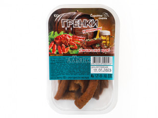Корюшка вяленая (Онежская): Сурские гренки Камчатский краб (100 гр)