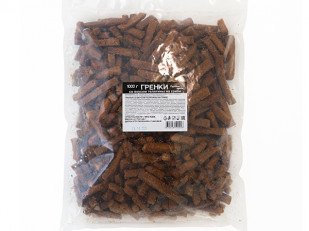 Креветка Черноморская (копченая) (25гр): Деревенские гренки со вкусом Телятина на гриле (Сурские)