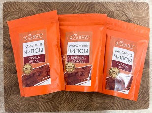 Гренки: Мясо (АЛЬЯНС) вяленое курица 