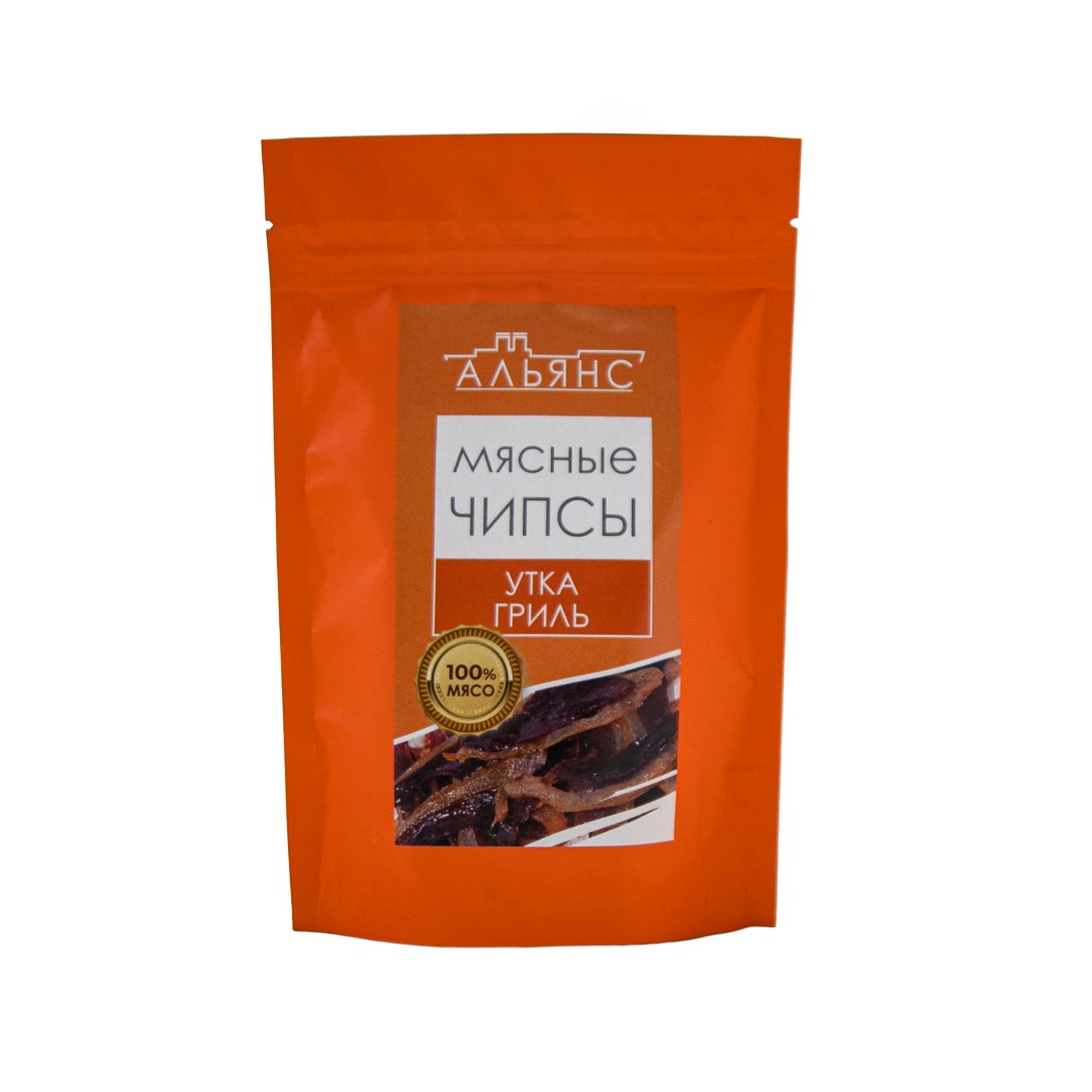 Мясо (АЛЬЯНС) вяленое утка гриль (50 гр) в Бронницах