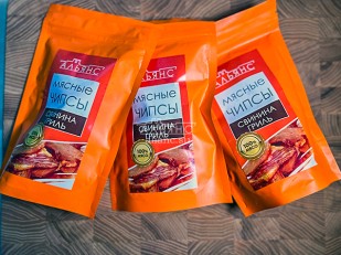 Корюшка Х/К ГОСТ (крупная): Мясо (АЛЬЯНС) вяленое свинина 