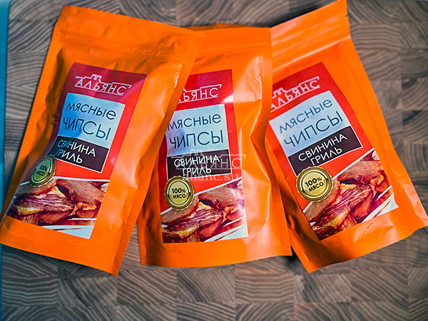 Мясо (АЛЬЯНС) вяленое свинина "Гриль" 50 гр. в Бронницах