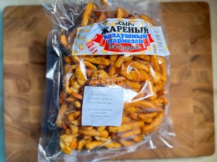 Фрайчизы со вкусом копченая семга (100 гр.): Жареный сыр 