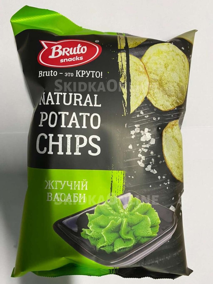 Картофель «Бруто» со вкусом васаби 130 гр. в Бронницах